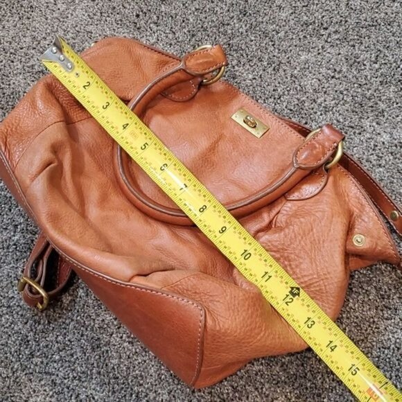 J.Crew Brompton Mini Hobo brown leather bag Style#63020 - Picture 15 of 16